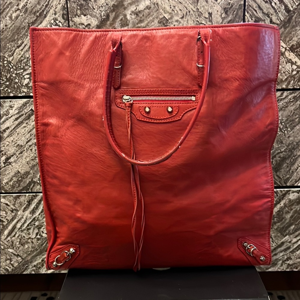 Balenciaga Papier Ledger Handbag